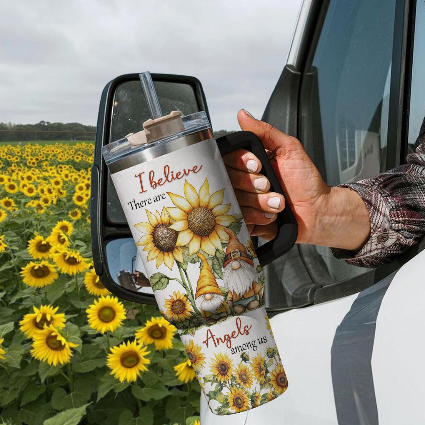 Shineful Tumbler Sunflower Beautiful Life