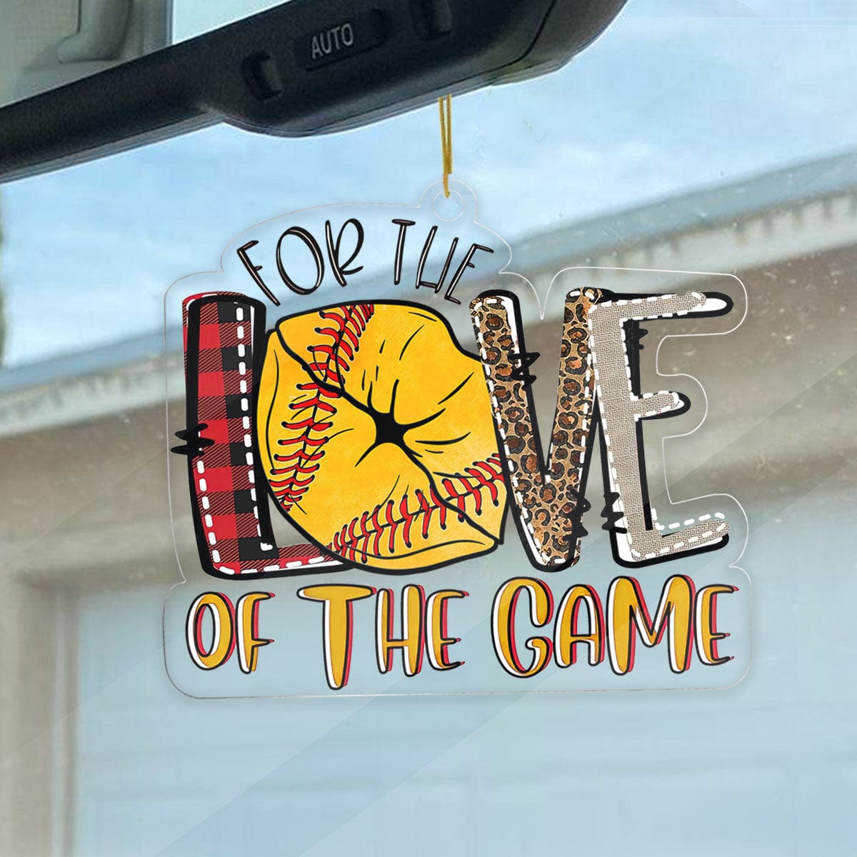 Softball Shineful® Decoration For The Love Of Game Ornament Christmas Qd5