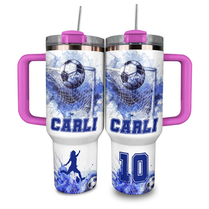 But de football personnalisé Shineful Tumbler