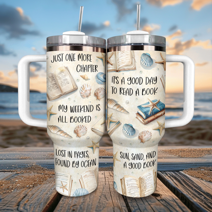 Shineful Tumbler Beach Reads Love