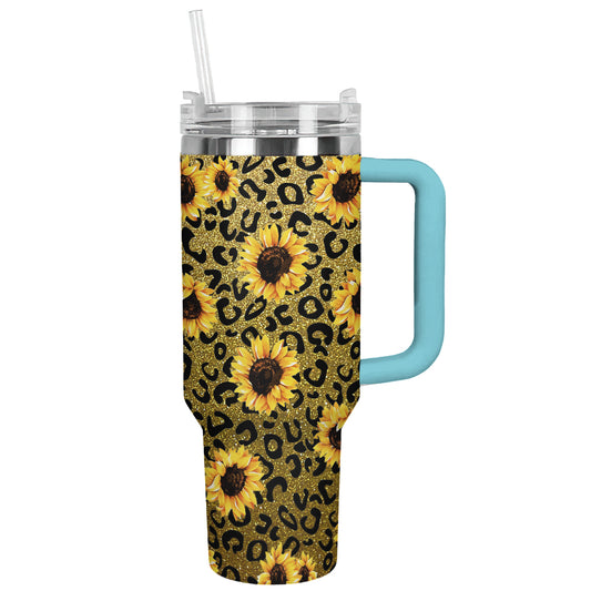 Shineful Tumbler Sunflower Glittering