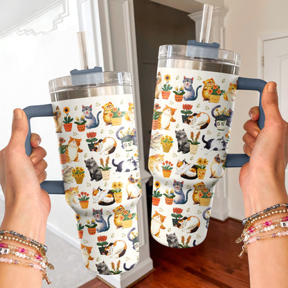 Shineful Tumbler Playful Paws