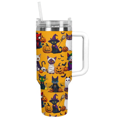 Shineful Tumbler Cat Spooky Halloween