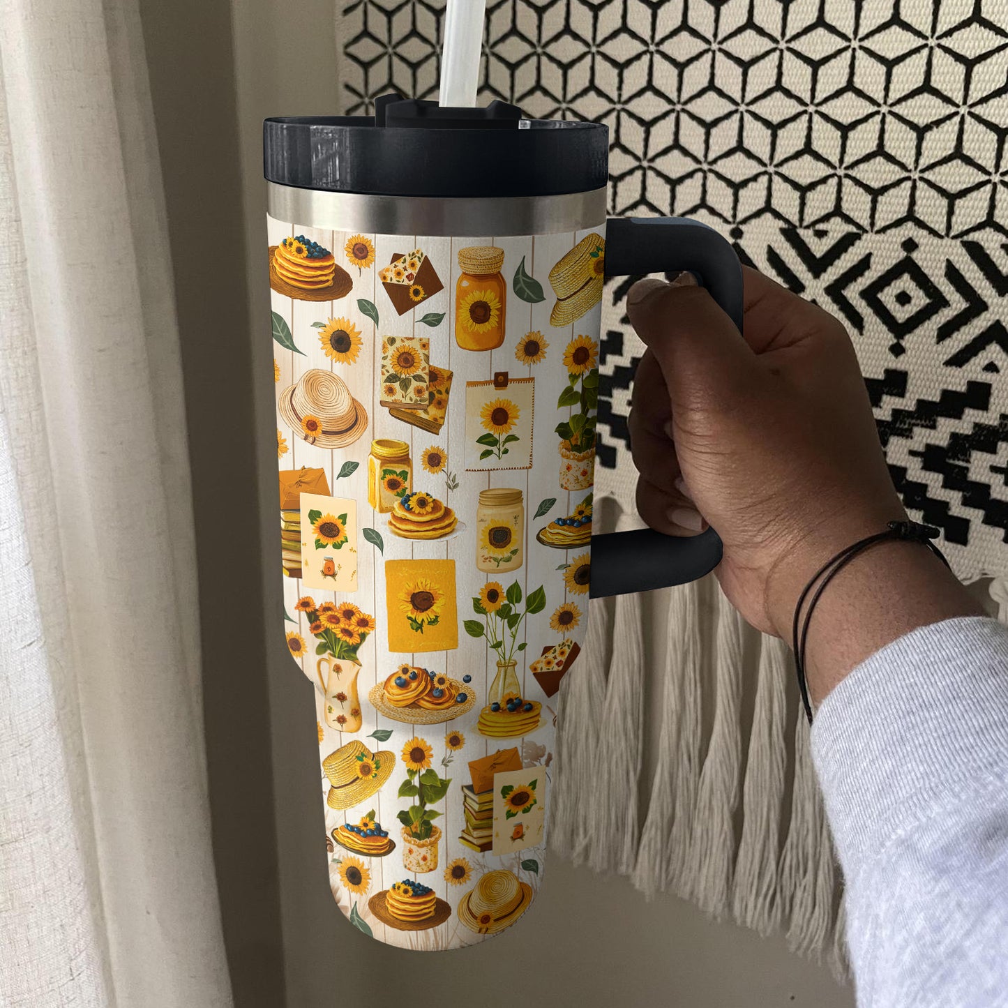 Shineful Tumbler Sunflower Autumn Day