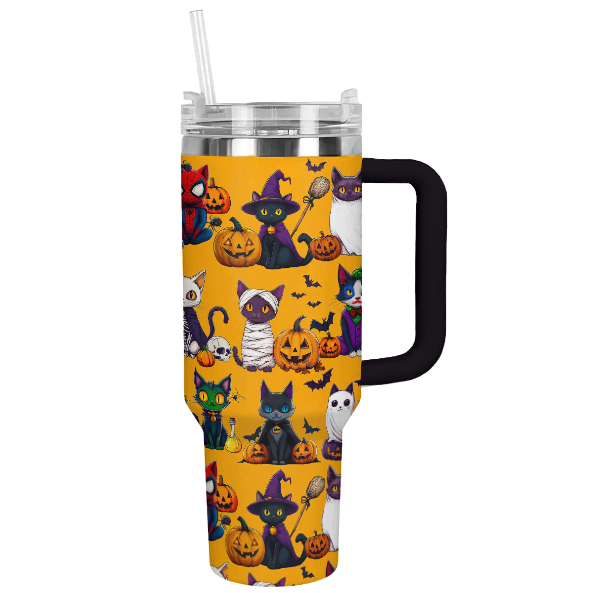 Shineful Tumbler Cat Spooky Halloween