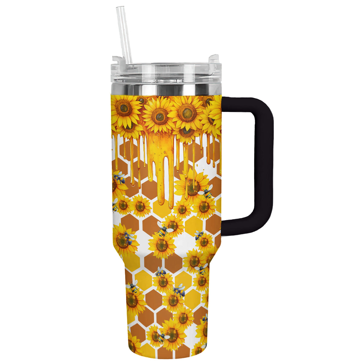 Gobelet brillant Tournesol Abeille Miel sucré