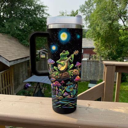 Shineful Tumbler Trippy Frog Hippie