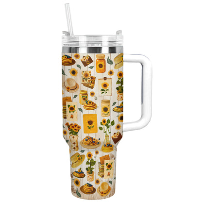 Shineful Tumbler Sunflower Autumn Day