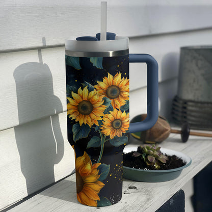 Shineful Tumbler Beautiful Sunflower