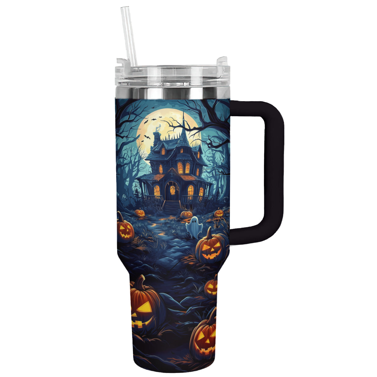 Shineful Tumbler Halloween Haunted House