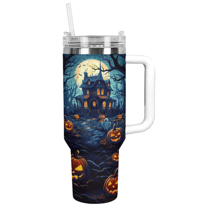 Shineful Tumbler Halloween Haunted House