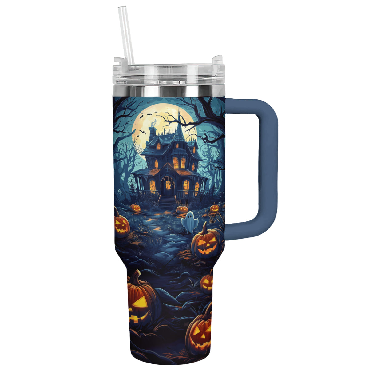 Shineful Tumbler Halloween Haunted House