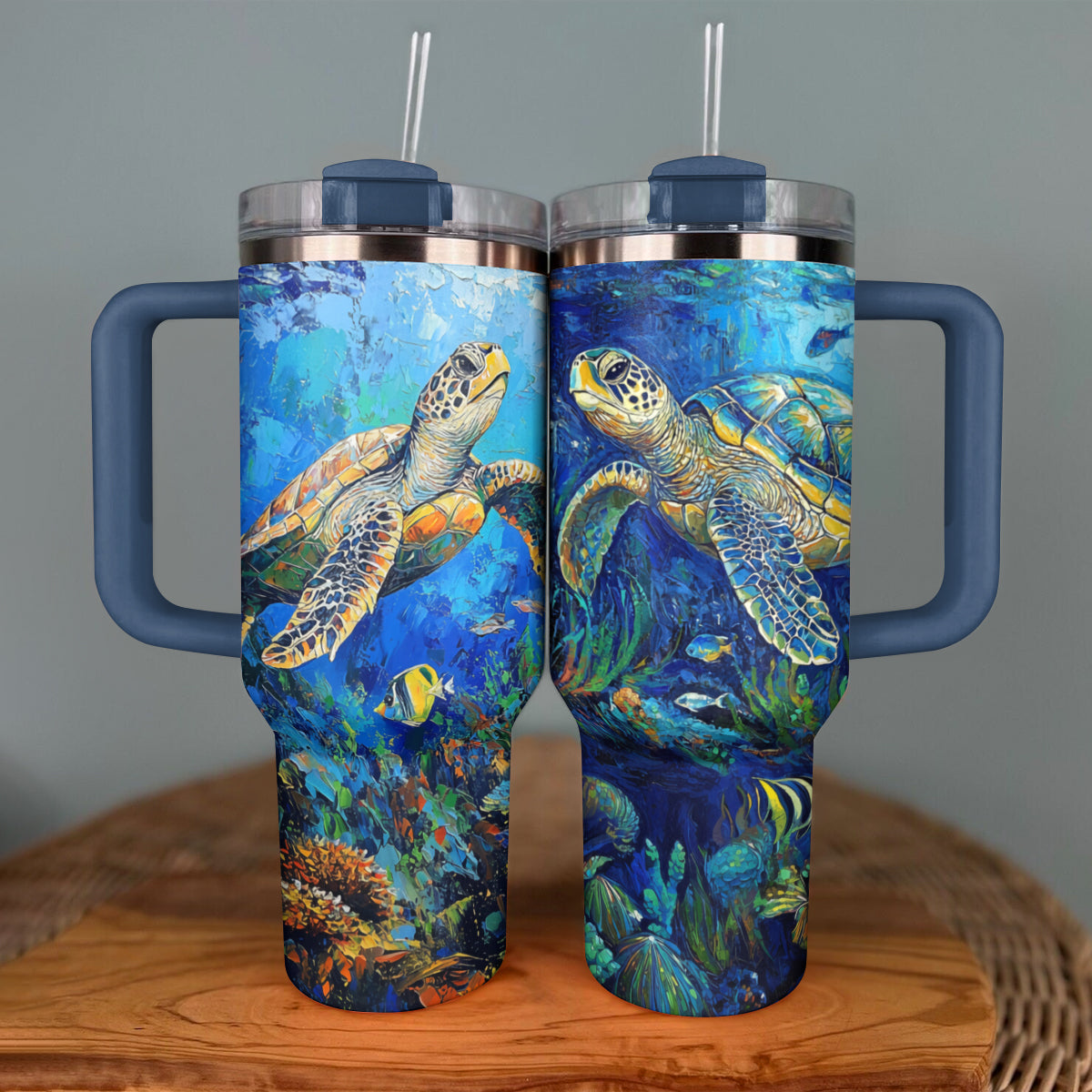 Shineful Tumbler Ocean Life