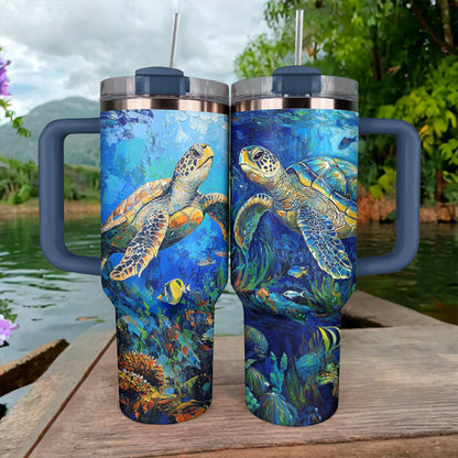 Shineful Tumbler Ocean Life