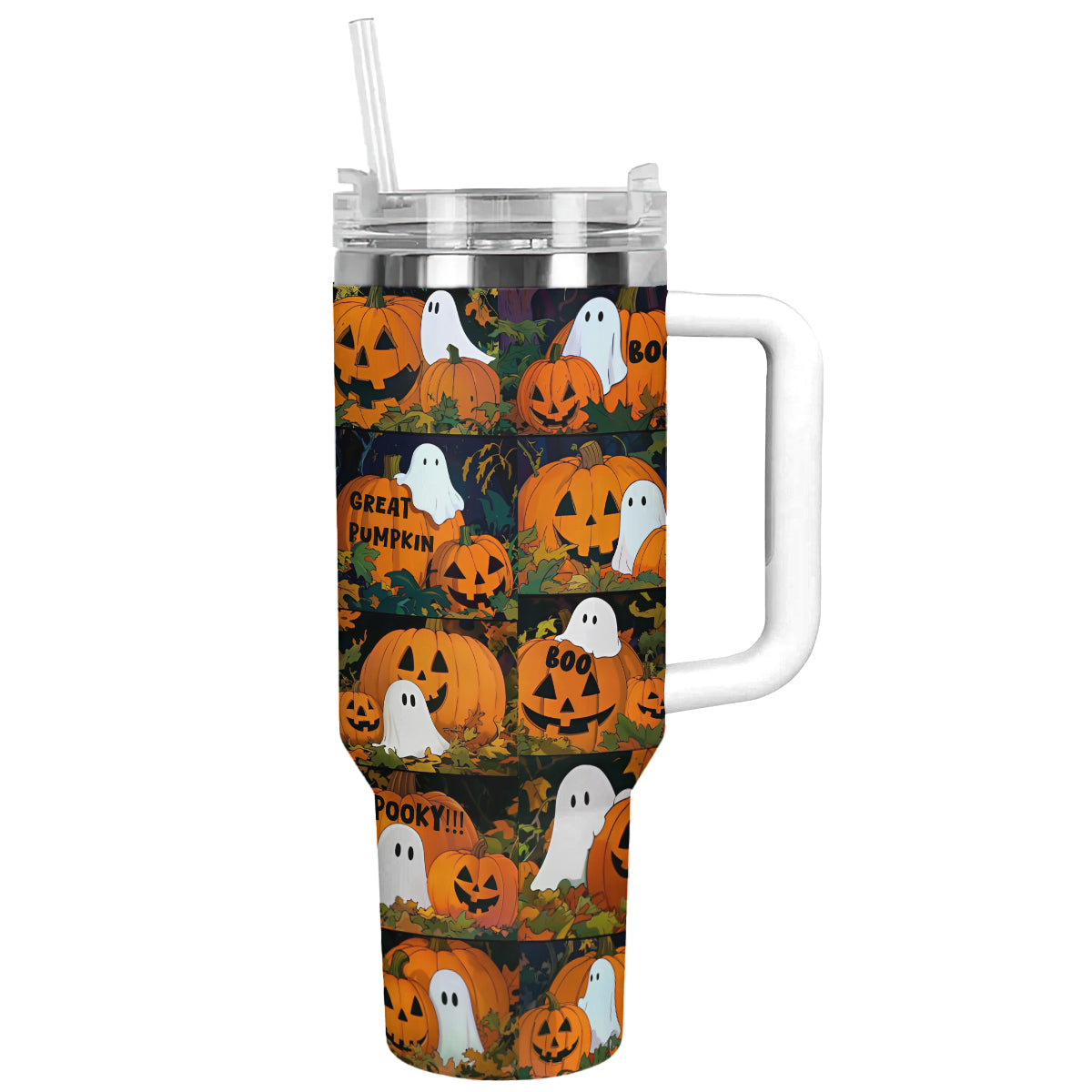 Shineful Tumbler Spooky Pumpkin Patch