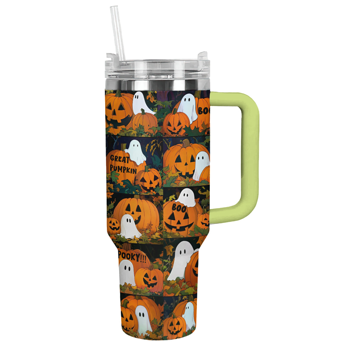 Shineful Tumbler Spooky Pumpkin Patch