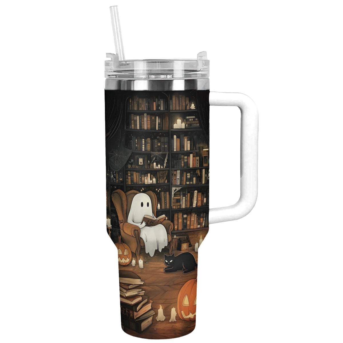 Shineful Tumbler Spooky Reading