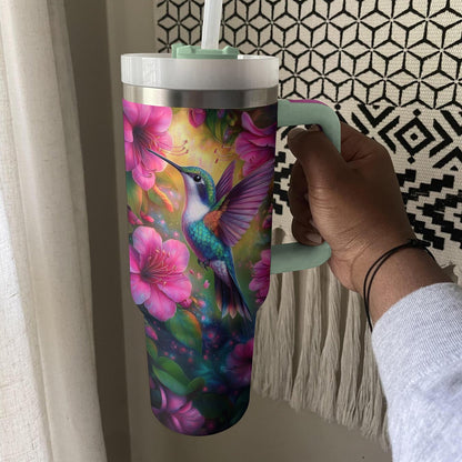 Shineful Tumbler Spring Hummingbird