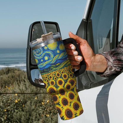 Shineful Tumbler Sunflower Field