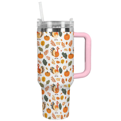 Shineful Tumbler Thanksgiving Pattern