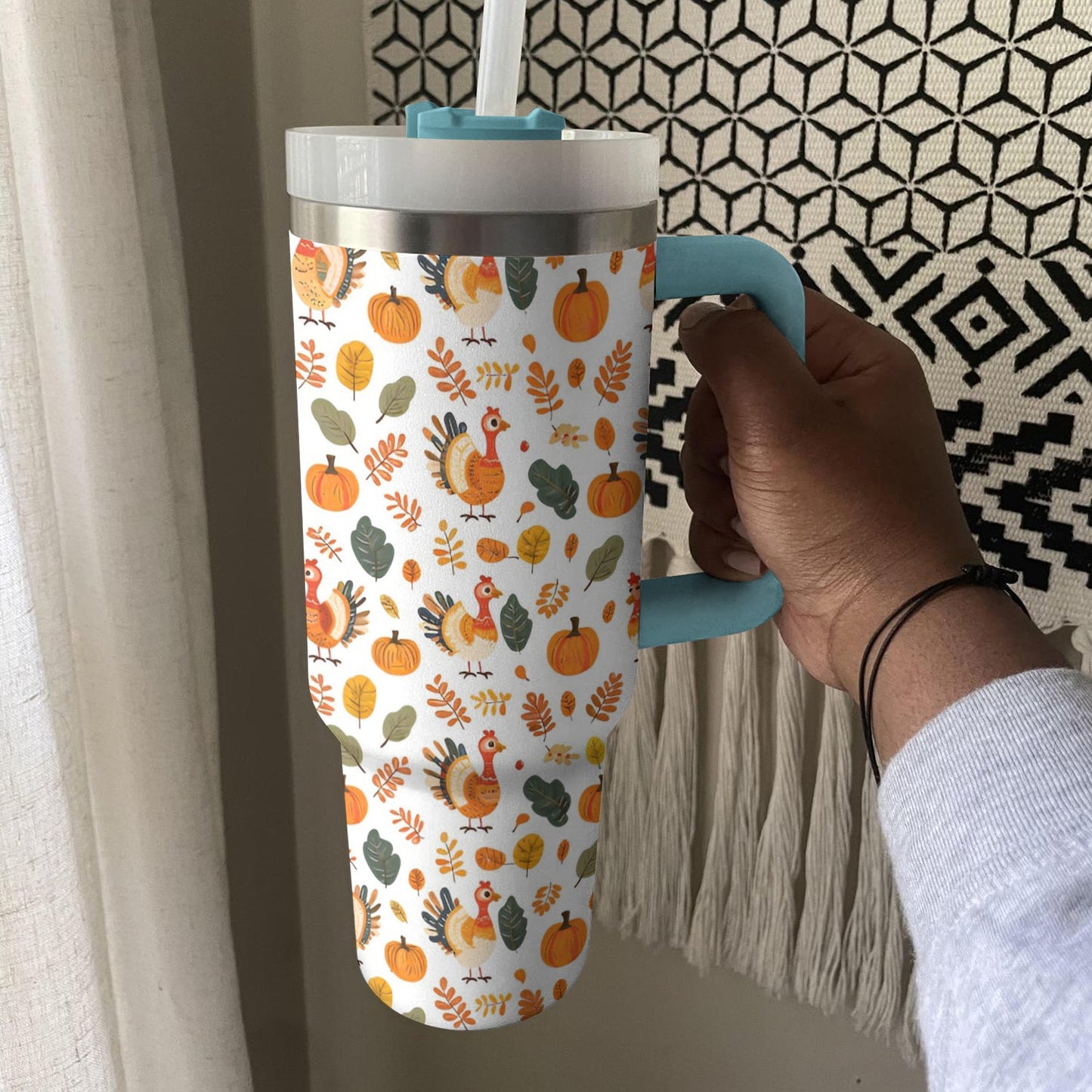 Shineful Tumbler Thanksgiving Pattern