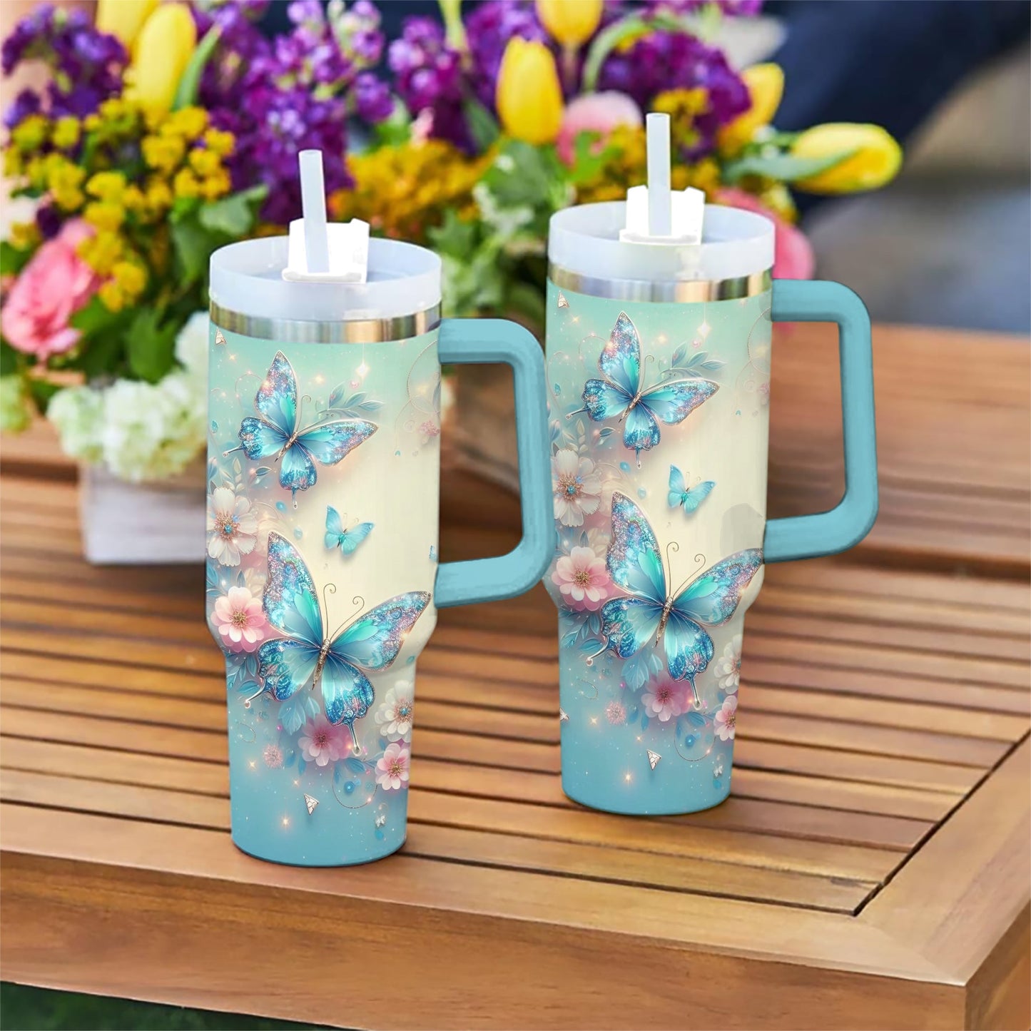 Shineful Tumbler Twinkle Butterfly