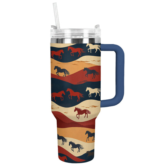 Shineful Tumbler Wild Horse Stampede