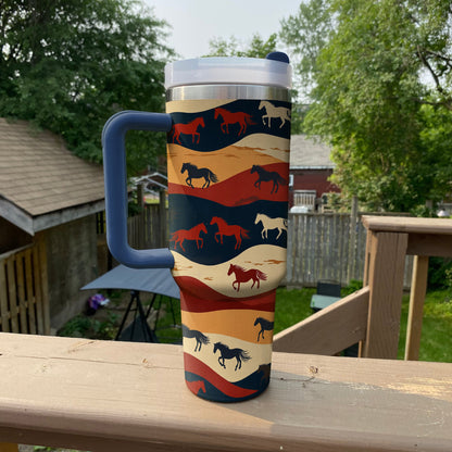 Shineful Tumbler Wild Horse Stampede