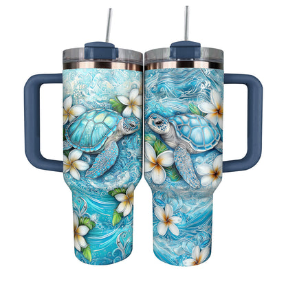 Shineful Tumbler Blue Waves