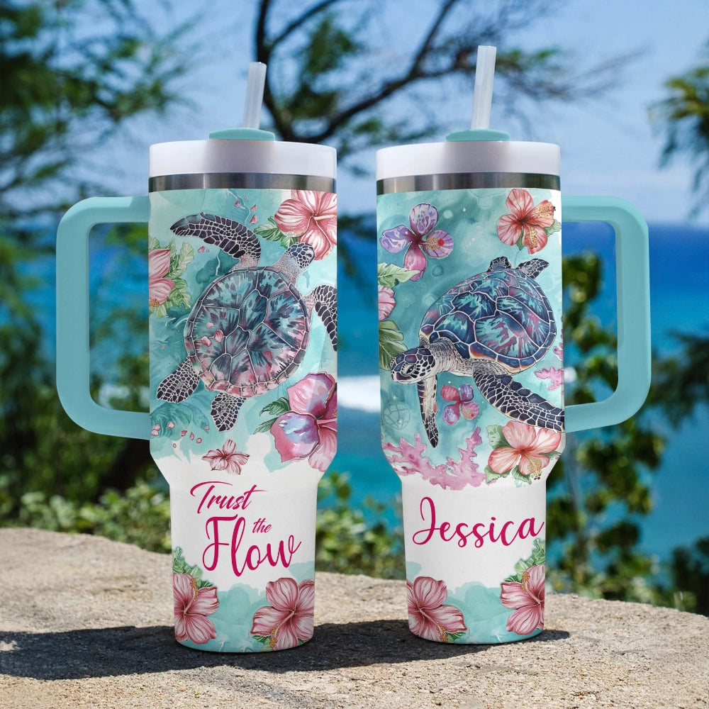 Shineful Tumbler Ocean Harmony Sea Turtle