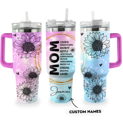 Shineful Tumbler Personalized Mom Is Best