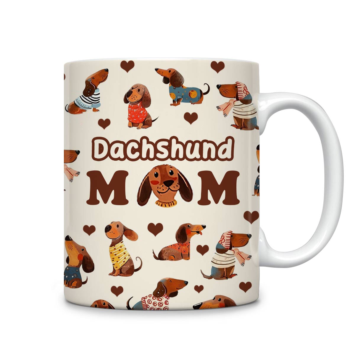 Shineful Ceramic Mug Dachshund MOM