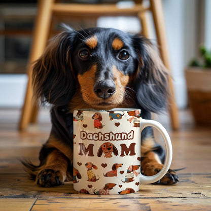 Shineful Ceramic Mug Dachshund MOM