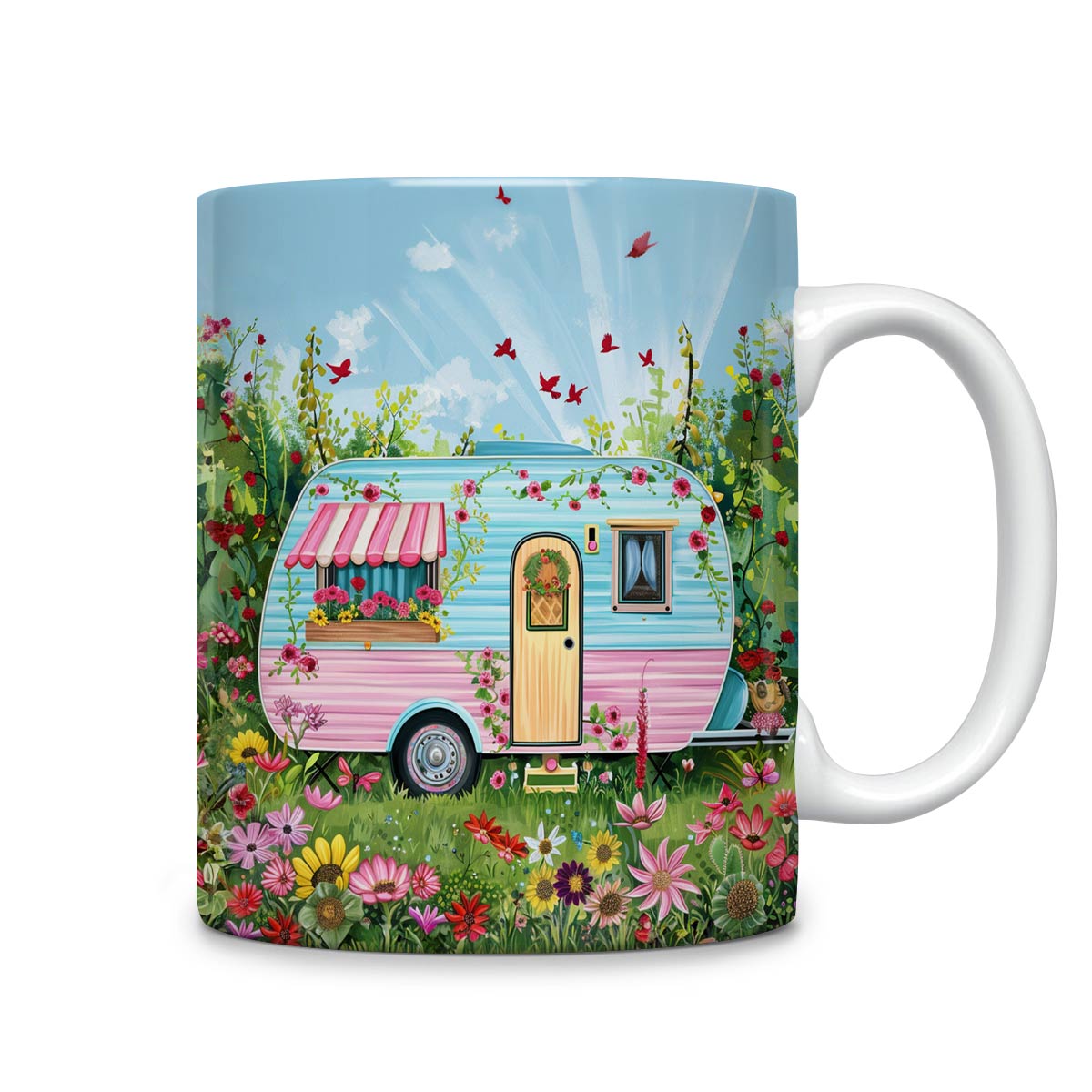 Shineful Ceramic Mug Beautiful Blossom RV