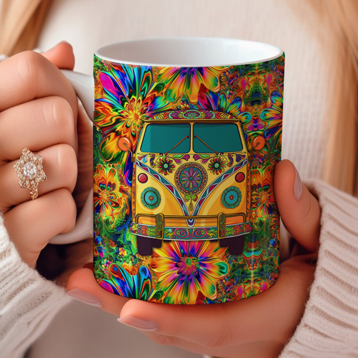 Shineful Ceramic Mug Hippie Soul