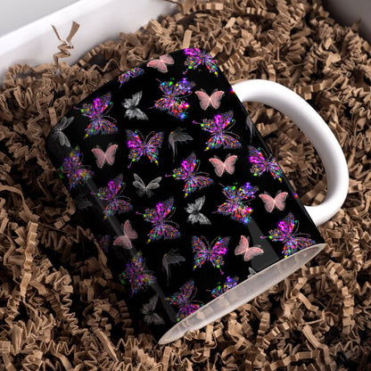 Shineful Ceramic Mug Gorgeous Butterflies