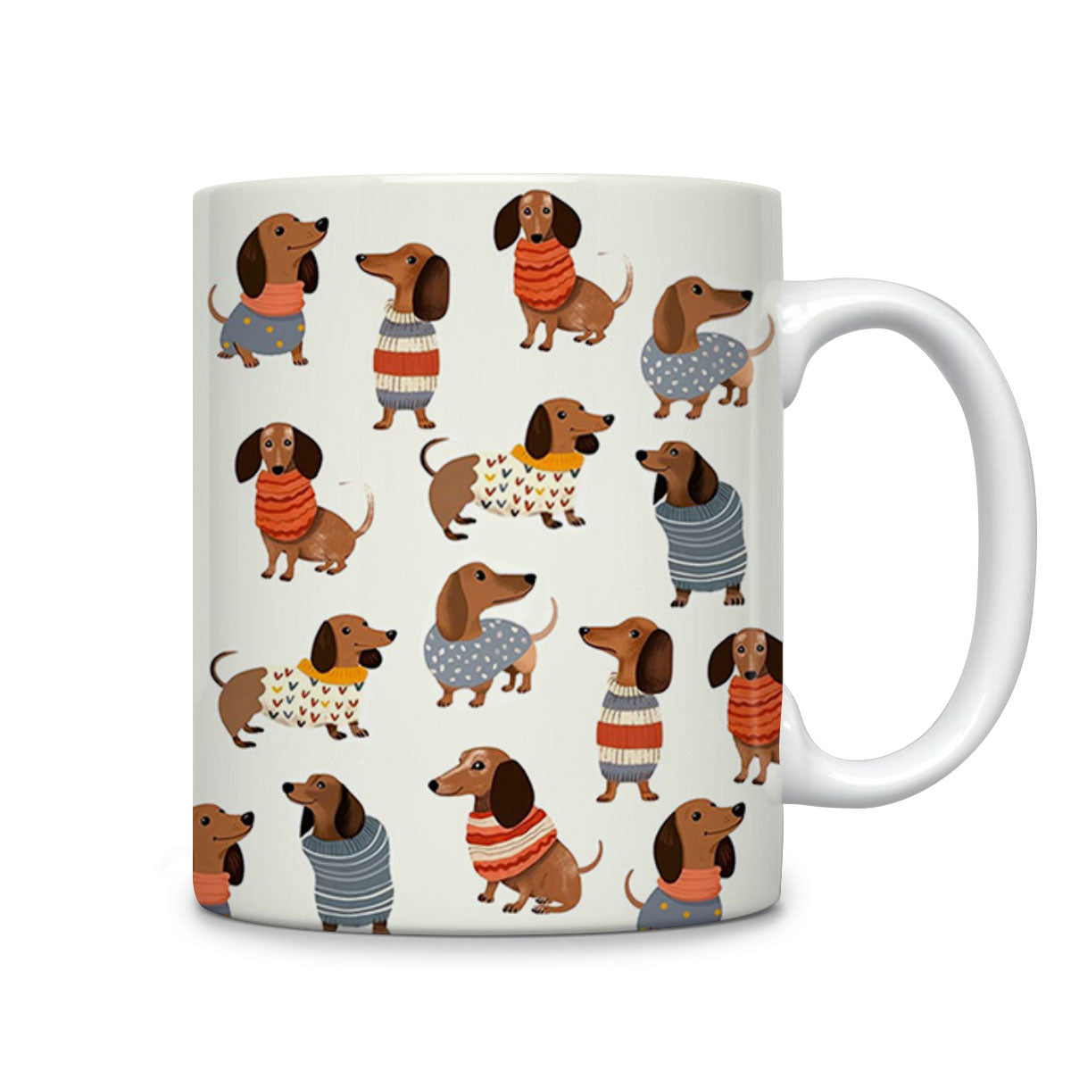 Shineful Ceramic Mug Cuteness Overload Dachshunds