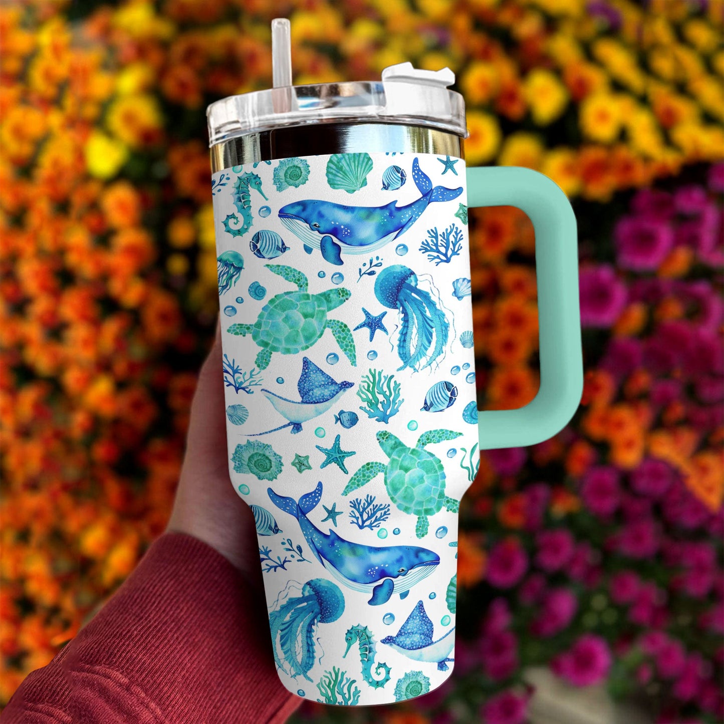 Shineful Tumbler Ocean Life