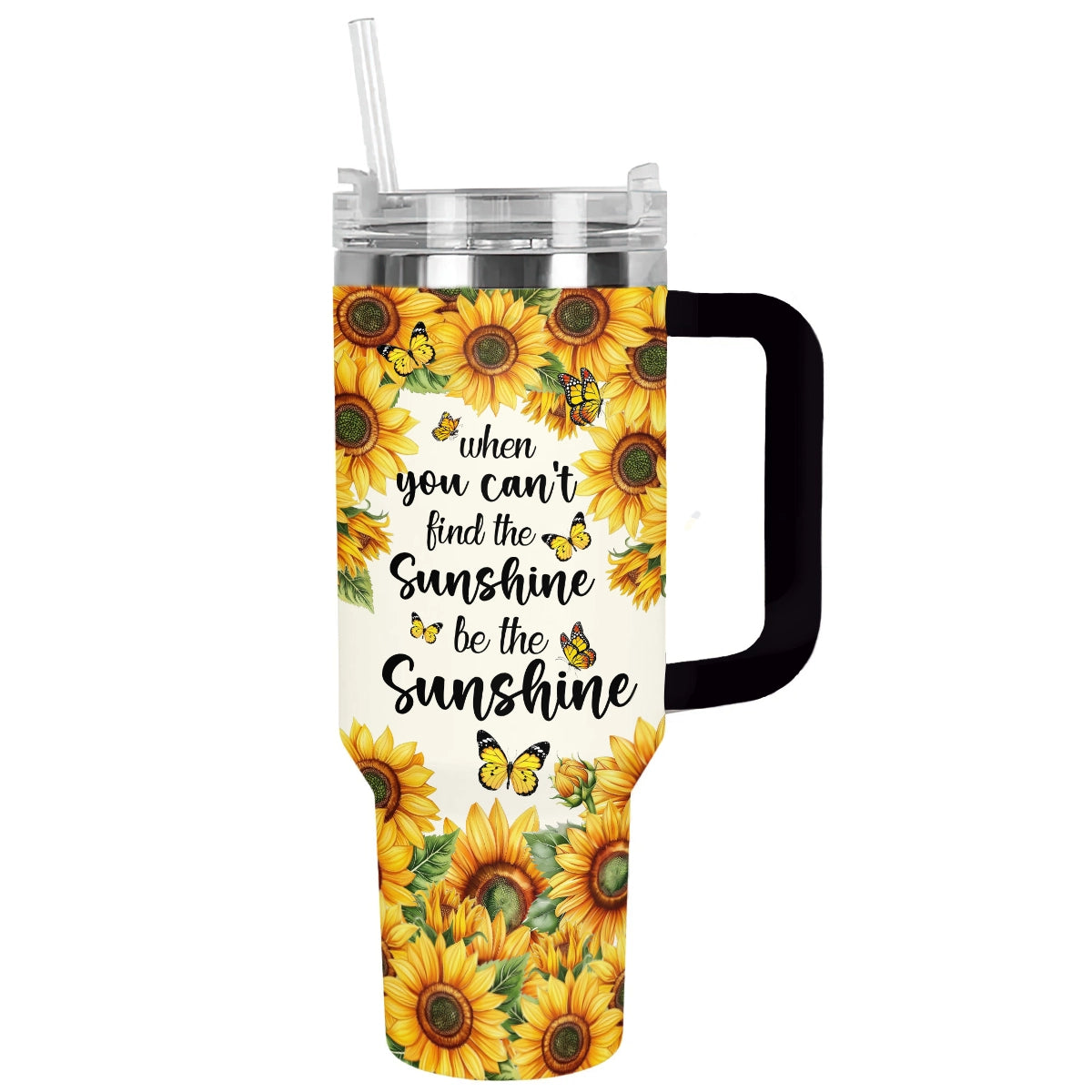 Gobelet brillant Sunshine Tournesol