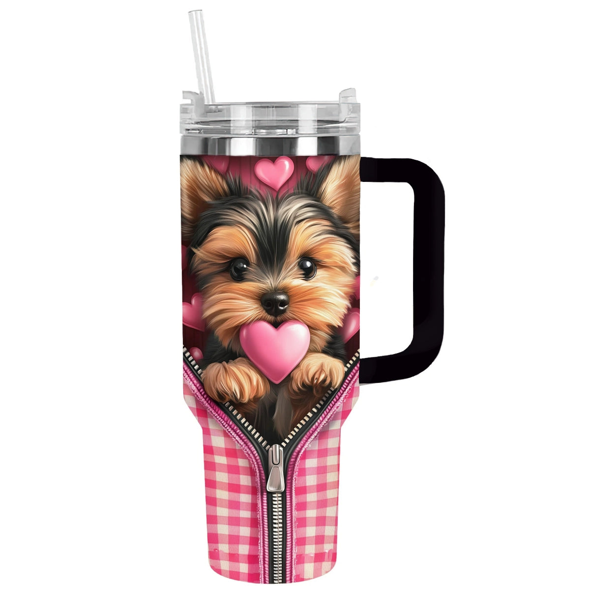 Tumbler brillant Yorkie Sweetheart