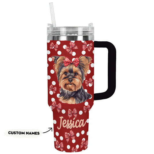 Shineful Tumbler Yorkie Charm