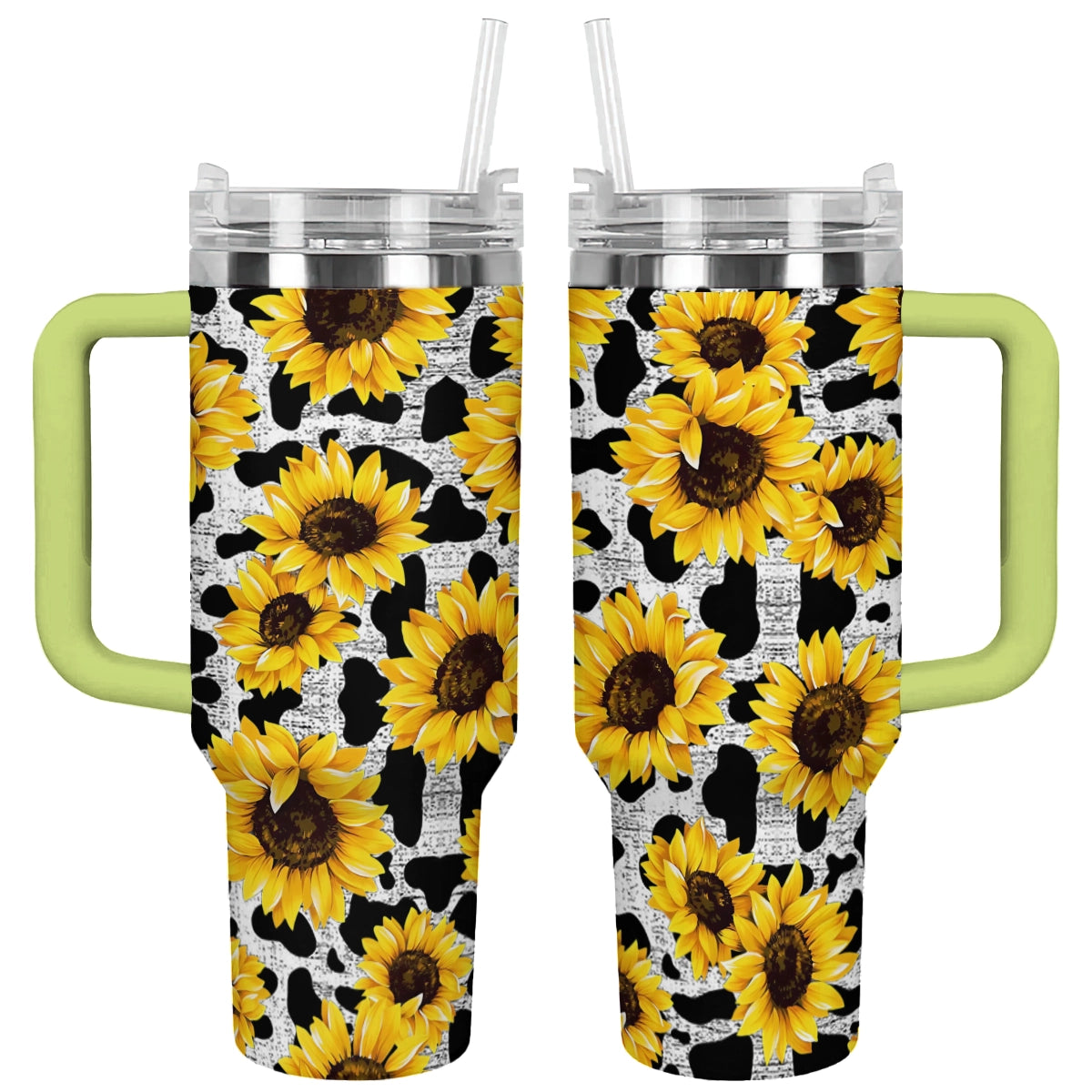 Shineful Tumbler Cowhide Sunflower