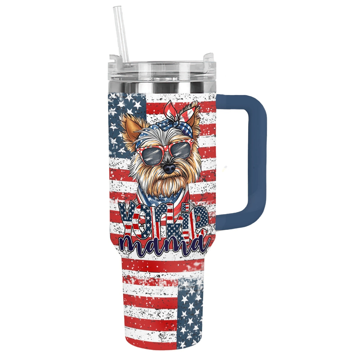 Shineful Tumbler Yorkie Mama