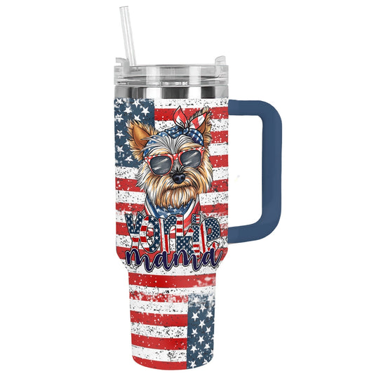 Shineful Tumbler Yorkie Mama