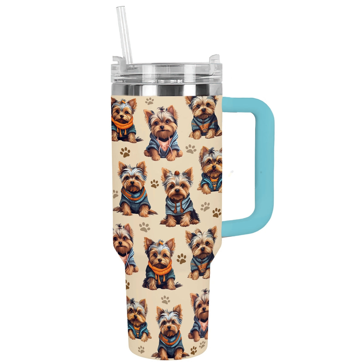 Shineful Tumbler Cute Yorkie Puppy