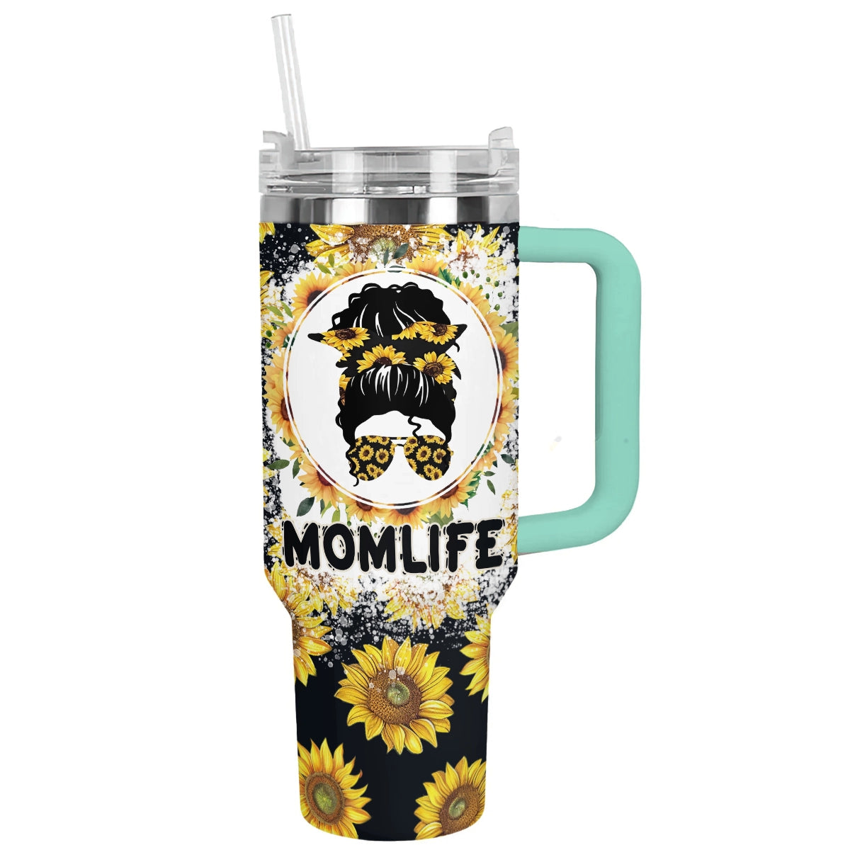 Shineful Tumbler Momlife Sunflower