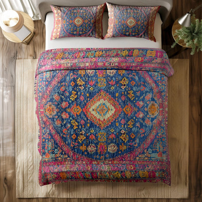 Shineful All Season Quilt 3-Piece Set - Bohemian Rhapsody