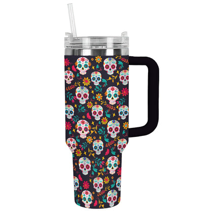 Shineful Tumbler Sugar Skull Élégance