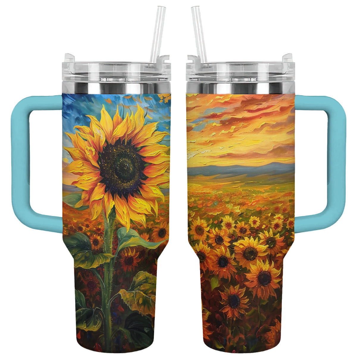 Shineful Tumbler Sunflower Sunset Dream