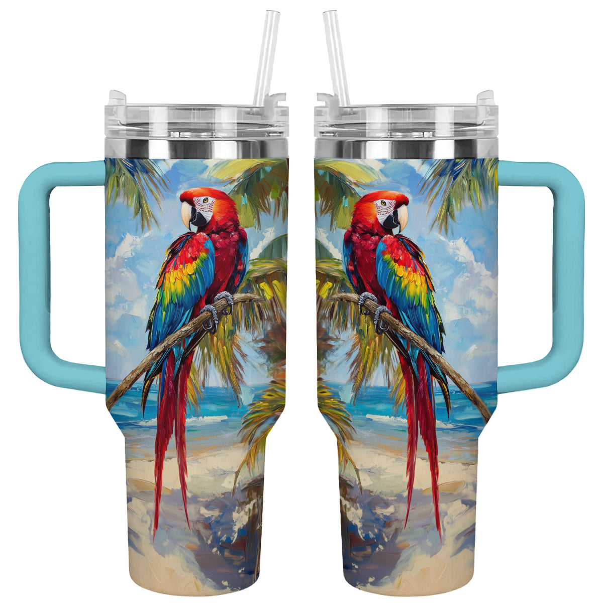 Shineful Tumbler Parrot Tropical Breeze Tumbler